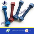 best price grade astm a307 zinc plated hex bolt